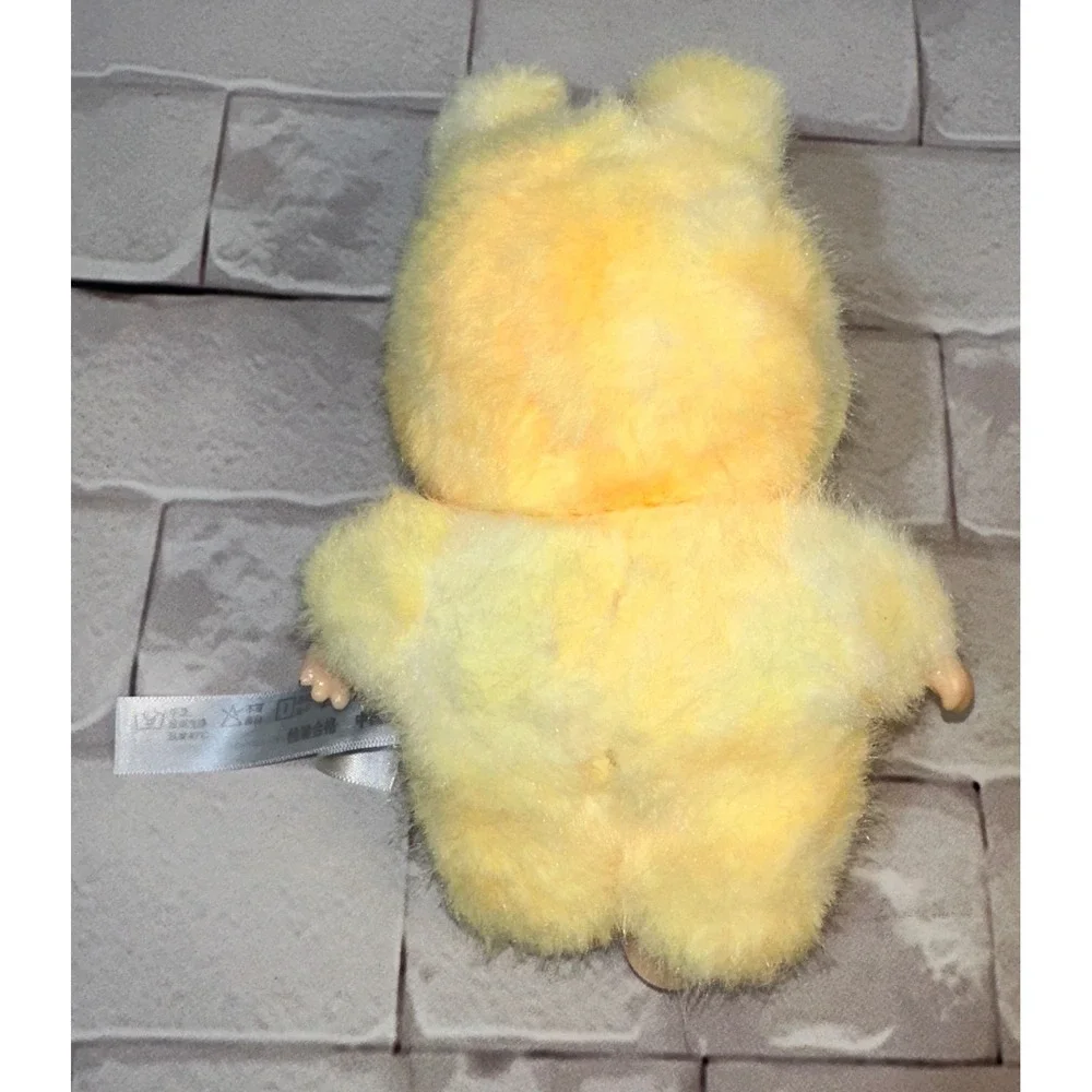 Pop Mart The Monsters Plush Pendant Yellow Bag‎ Charm Keychain Art Toy